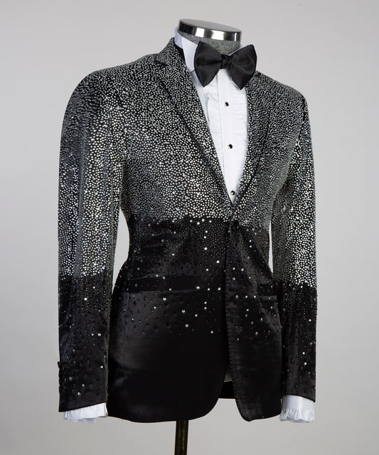 Jewelry Ornament Tuxedo – Black/Gold II – view 2