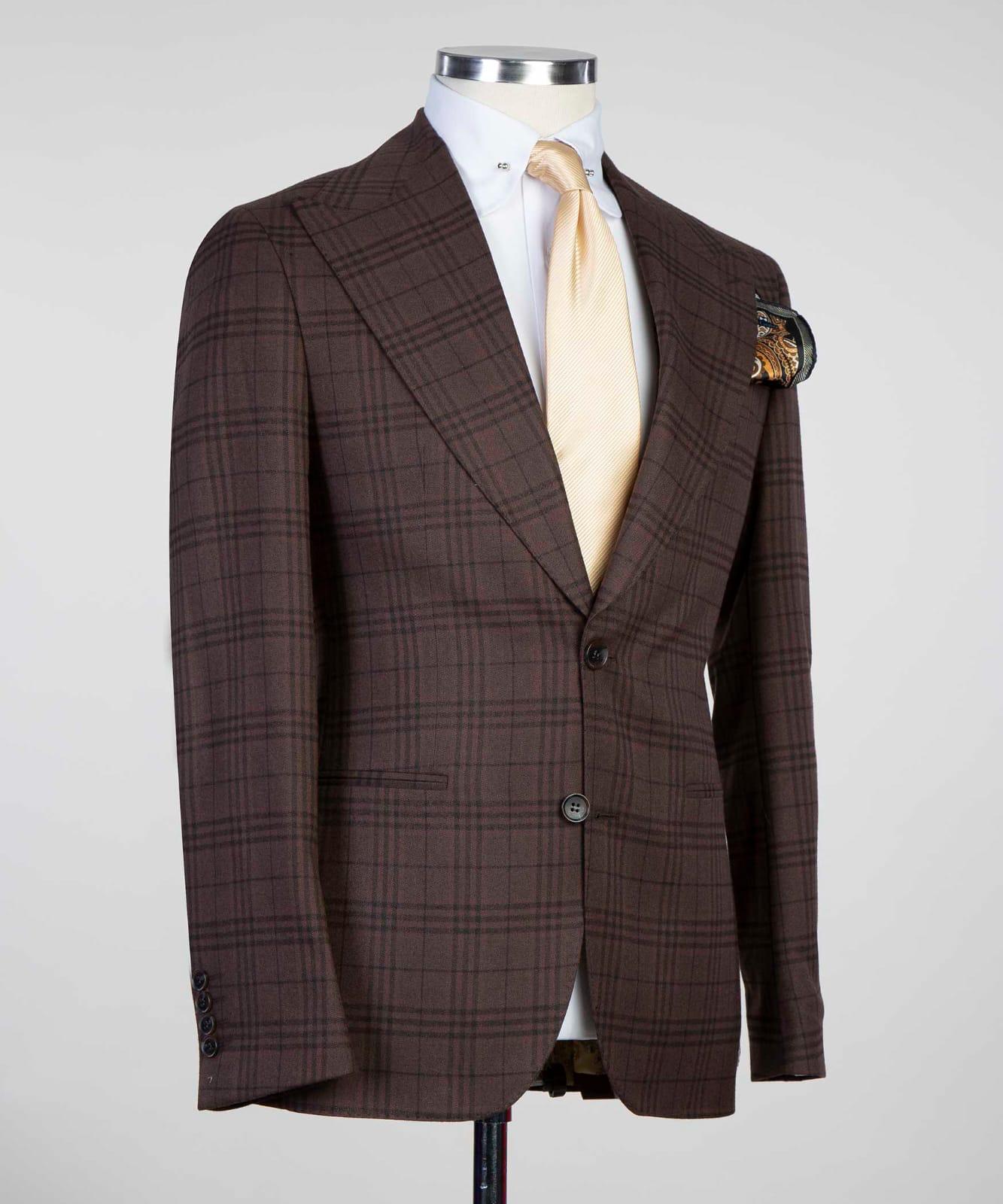 36R - Brown 3piece - Sale