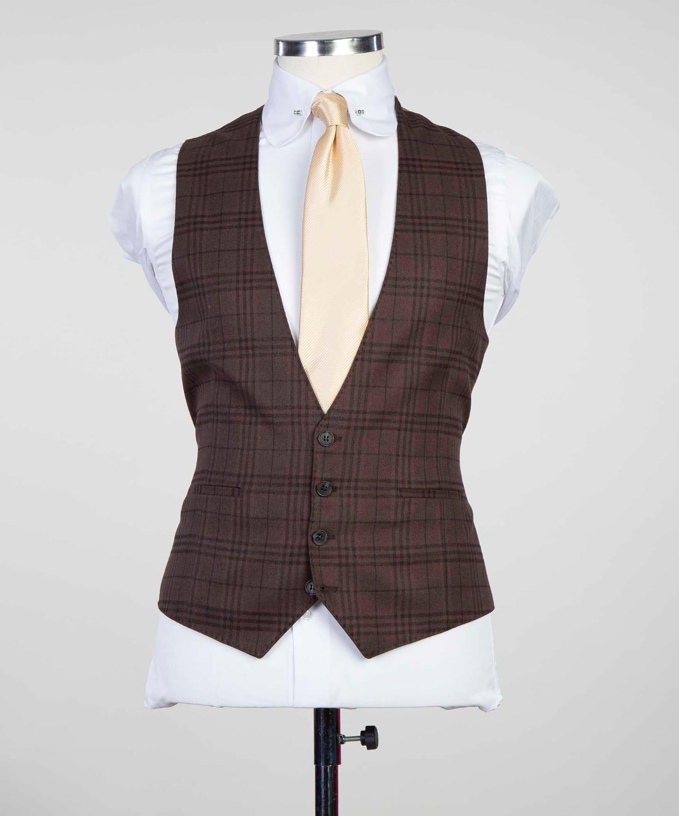 36R - Brown 3piece - Sale