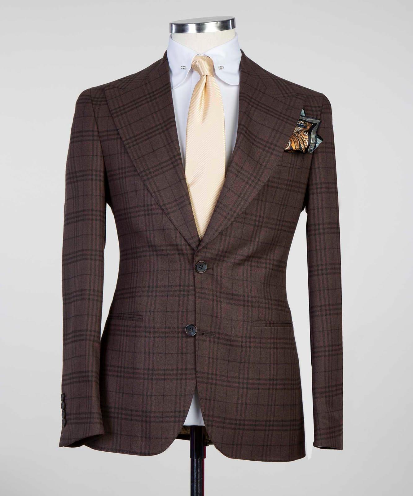36R - Brown 3piece - Sale