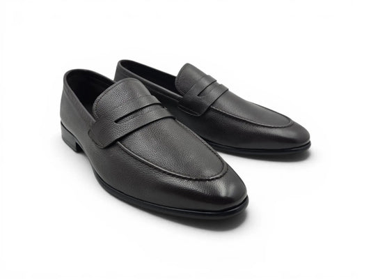 Axel Penny Loafer Tumble Leather