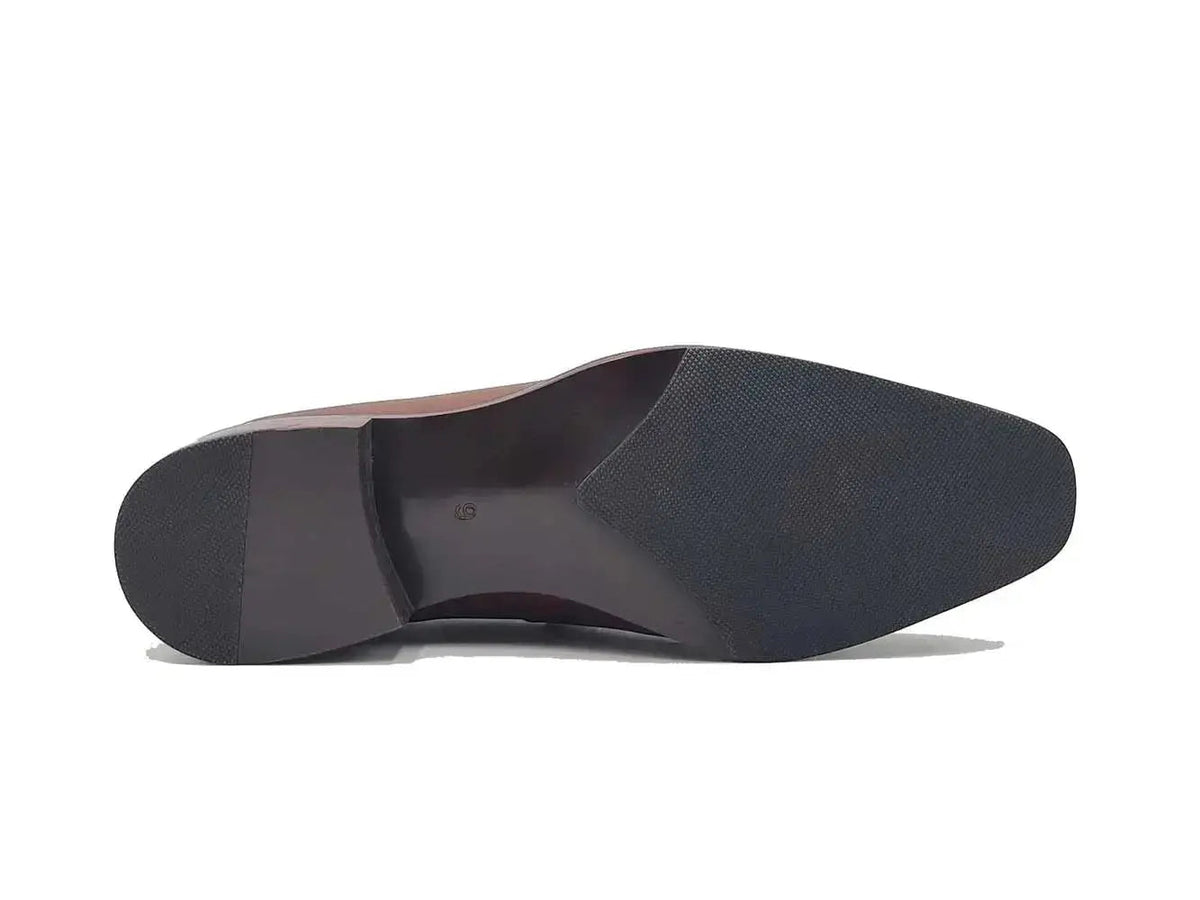 Cap Toe Lace-up in Leather Sole