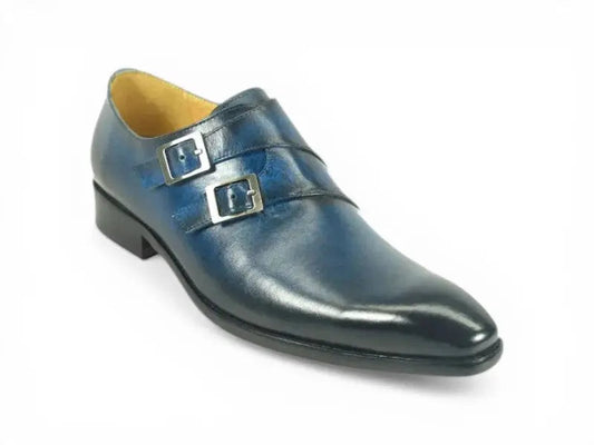 Carrucci Double Monk Shoes