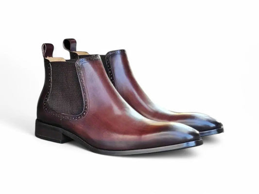 Hand Burnished Chelsea Boots