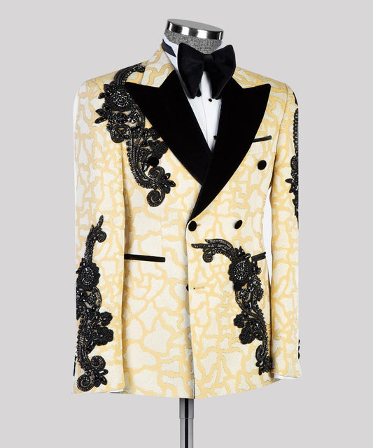 Golden Majesty Tuxedo – view 2