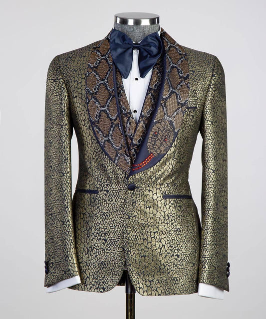Limited Edition Tuxedo – Green & Blue – view 2