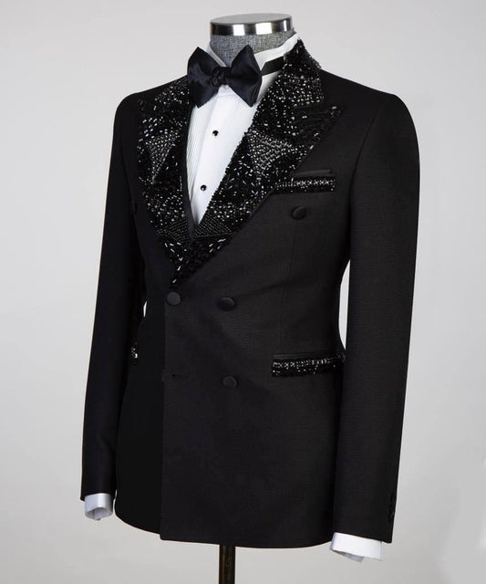 Jewelry Ornament Tuxedo – Black III – view 2