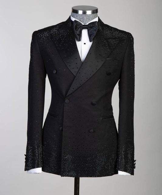 Jewelry Ornament Tuxedo ā Black