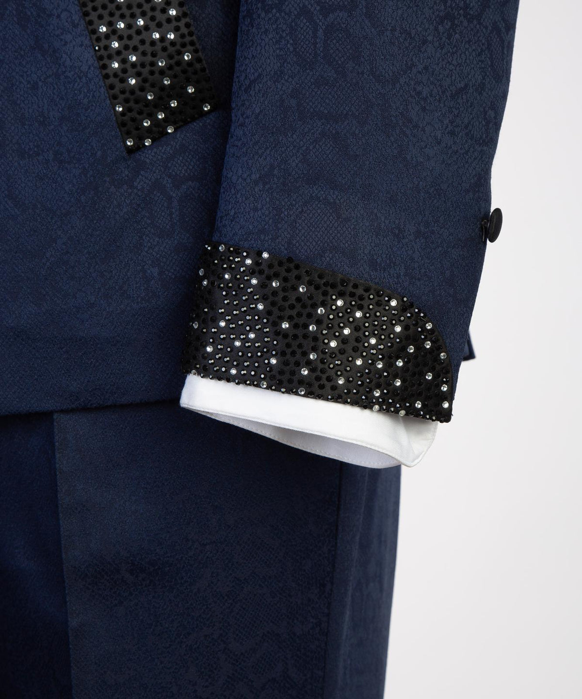 Jewelry Ornament Tuxedo – Navy Blue III – view 5