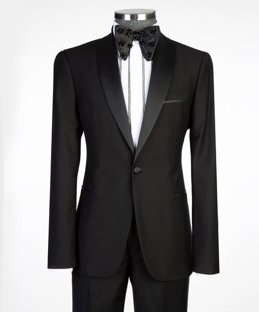 Jewelry Ornament Tuxedo – Black with Shirt – view 2