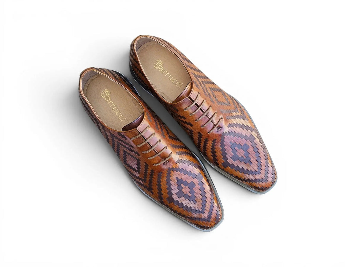 Mosaic Leather Oxford