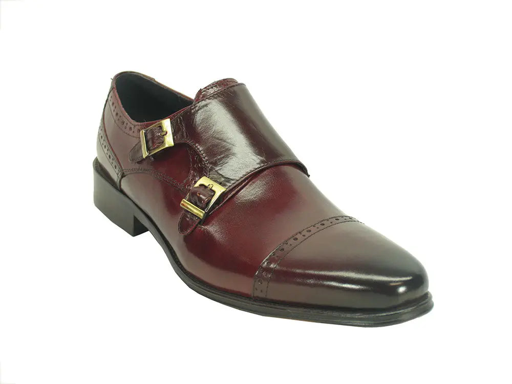 Two Tone Burnished Double Monk