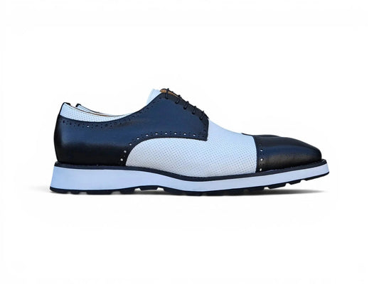 Two Tone Cap Toe Oxford