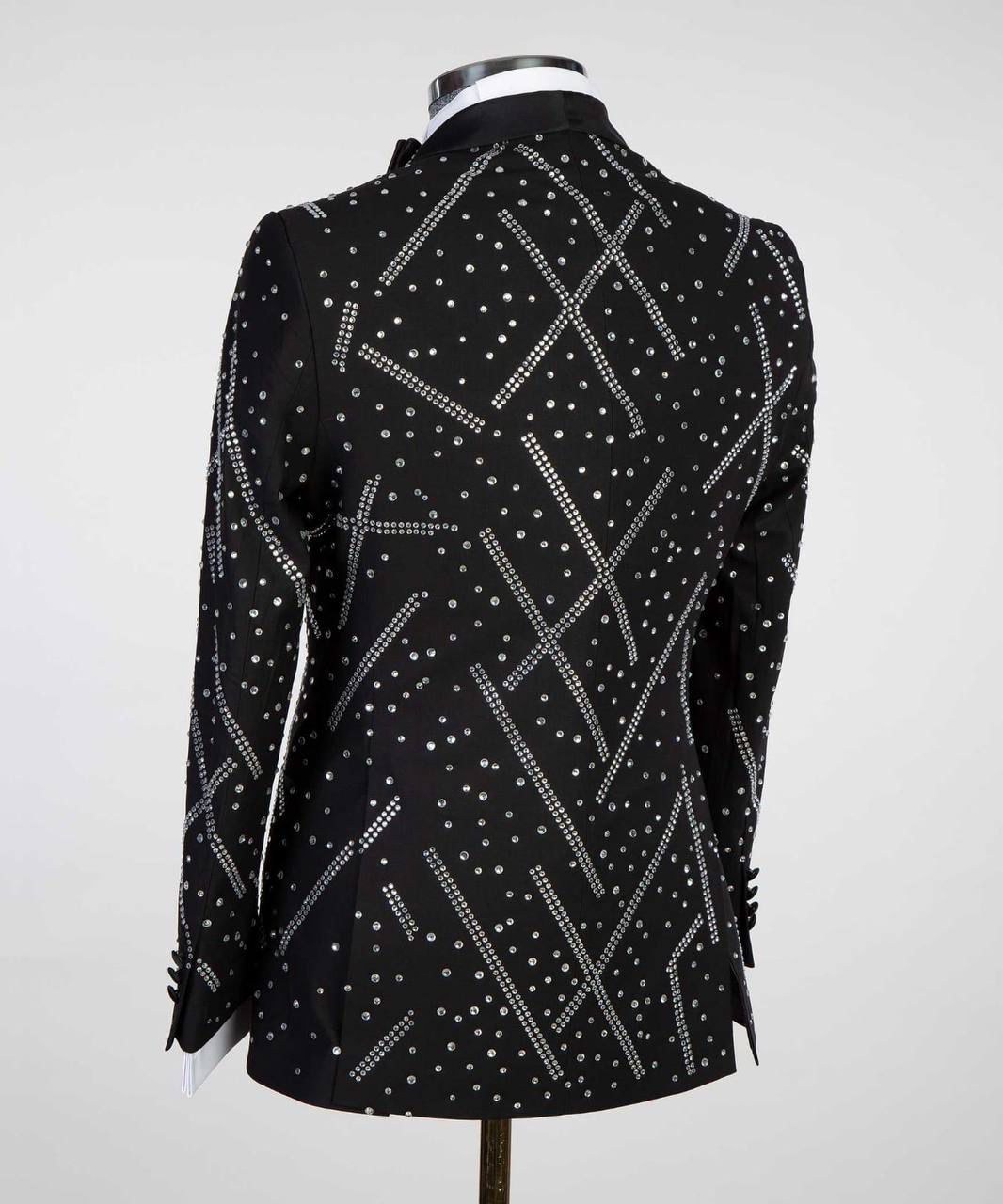Sparkling Elegance Crystal Tuxedo – view 4