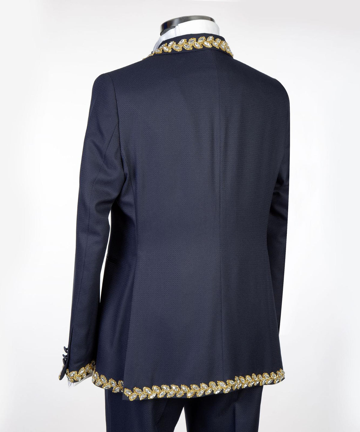 Jewelry Ornament Tuxedo – Navy Blue – view 5