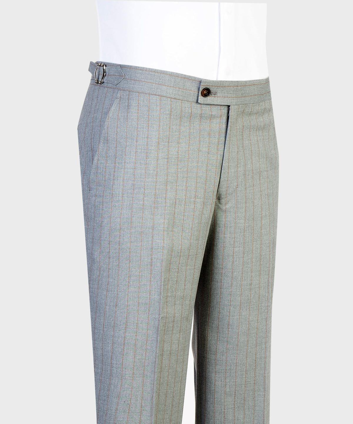 Prestige Collection Silver Grey Pinstripe Double-Breasted Suit product image 6