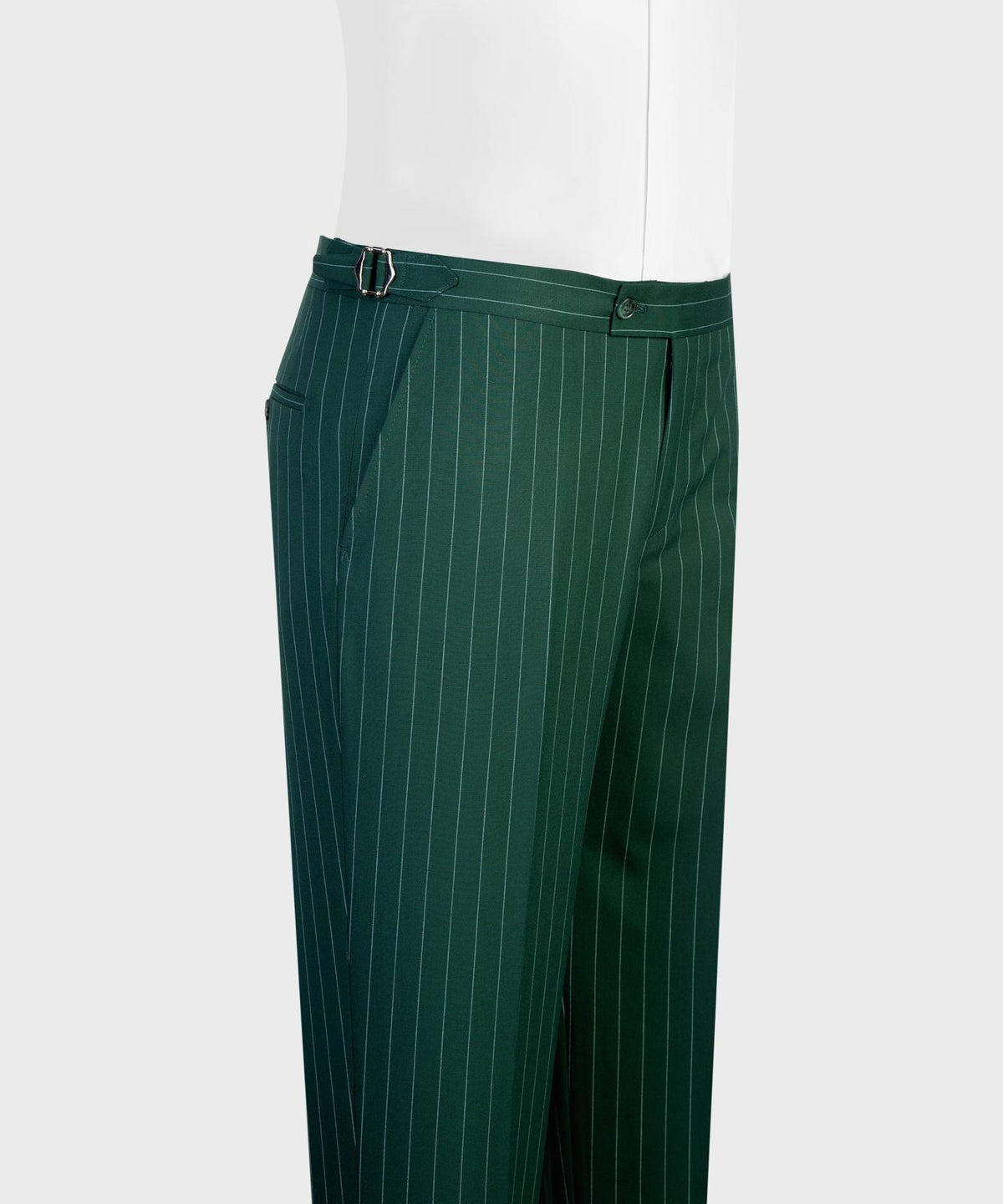 Prestige Collection Emerald Green Pinstripe Double-Breasted Suit product image 6