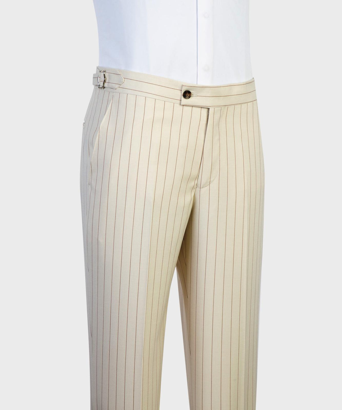 Prestige Collection Ivory Pinstripe Double-Breasted Suit product image 6