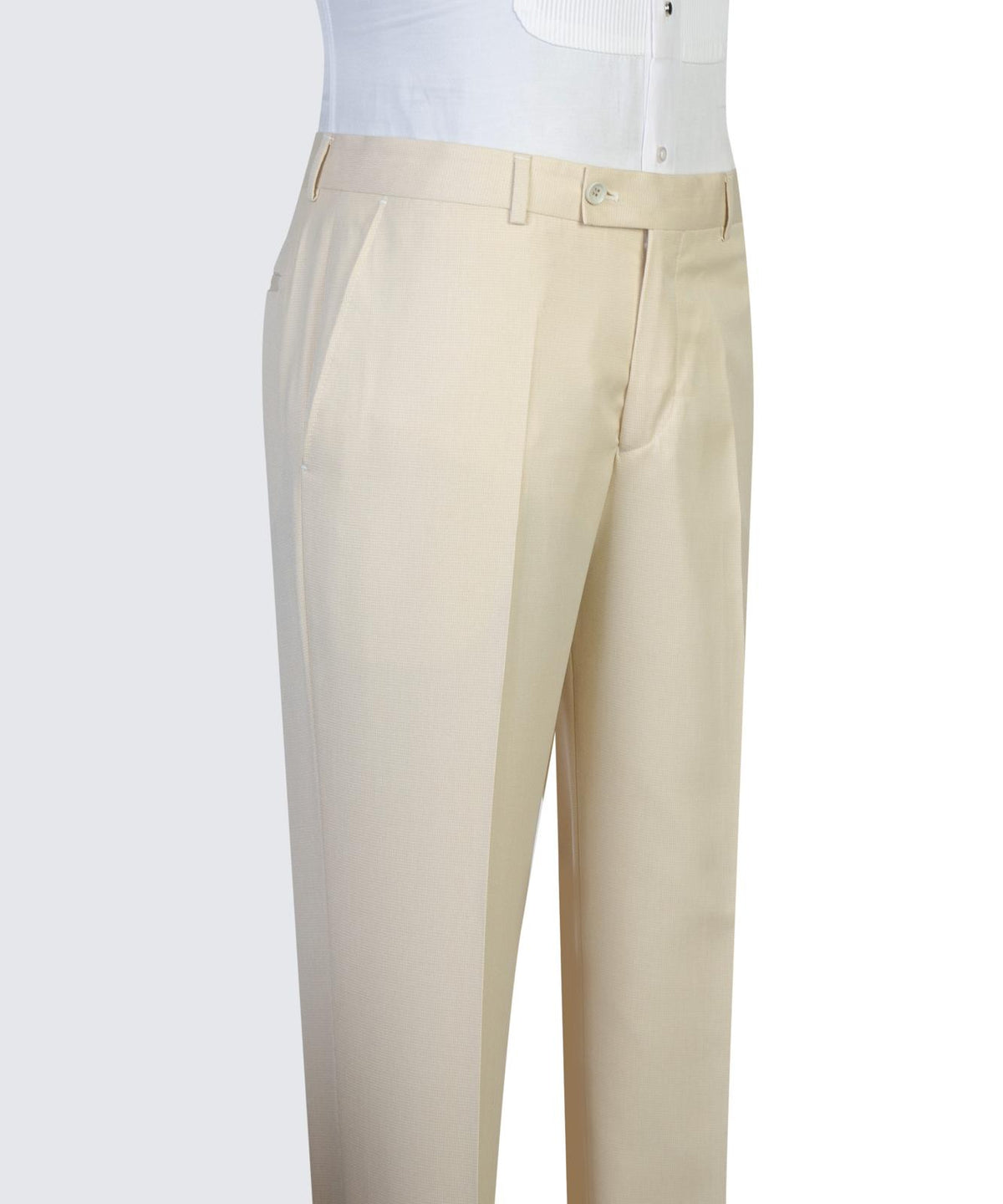 Asymmetric Leopard Lapel Ivory Tuxedo product image 4