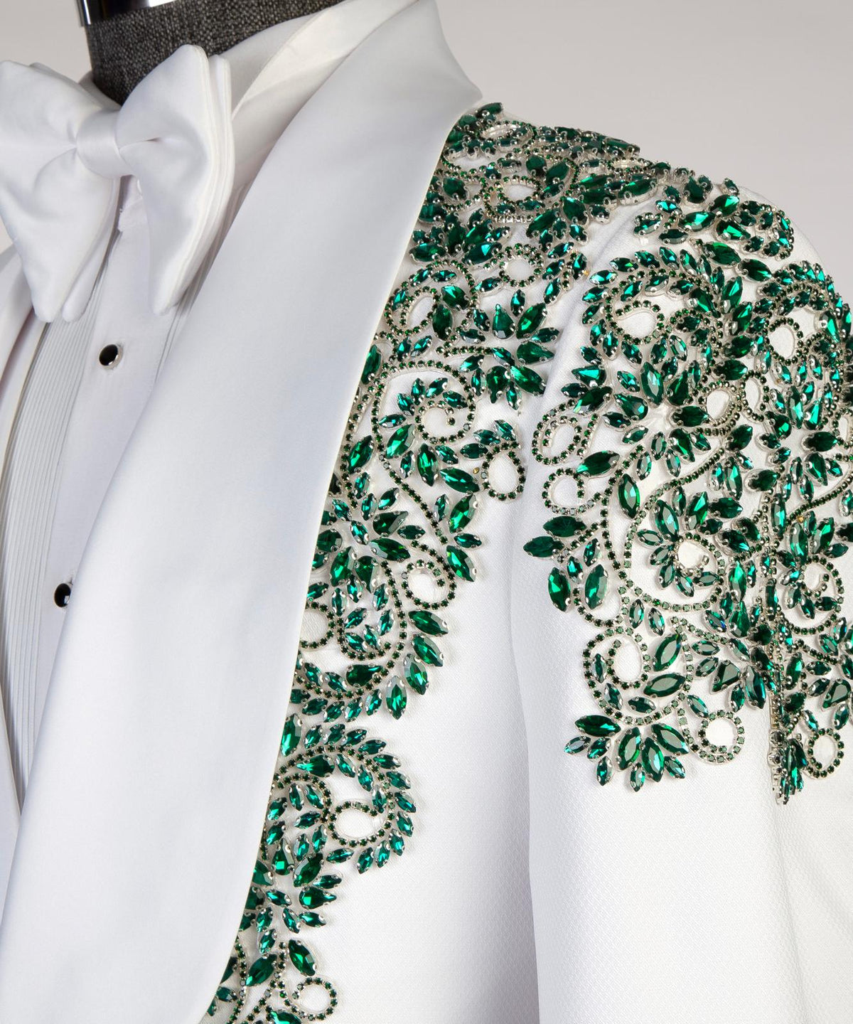 Emerald Royal White Tuxedo – view 4