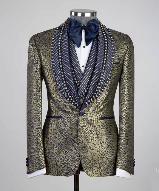 Limited Edition Tuxedo – Green & Blue III – view 2