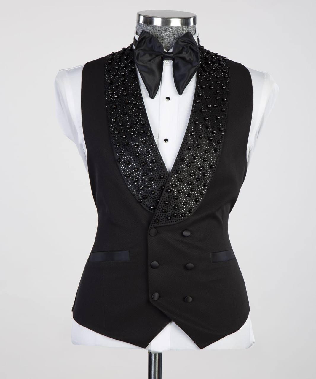 Jewelry Ornament Tuxedo – Black IV – additional view