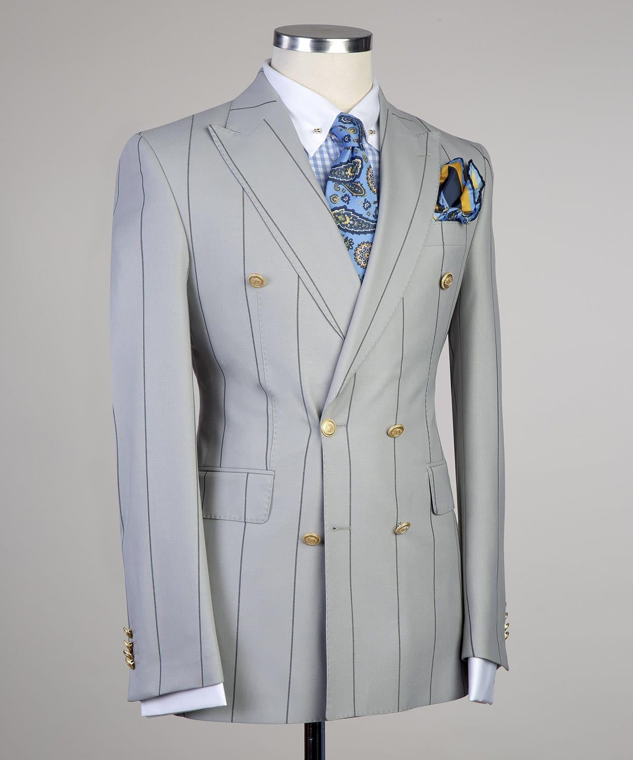 Striped (Grey)