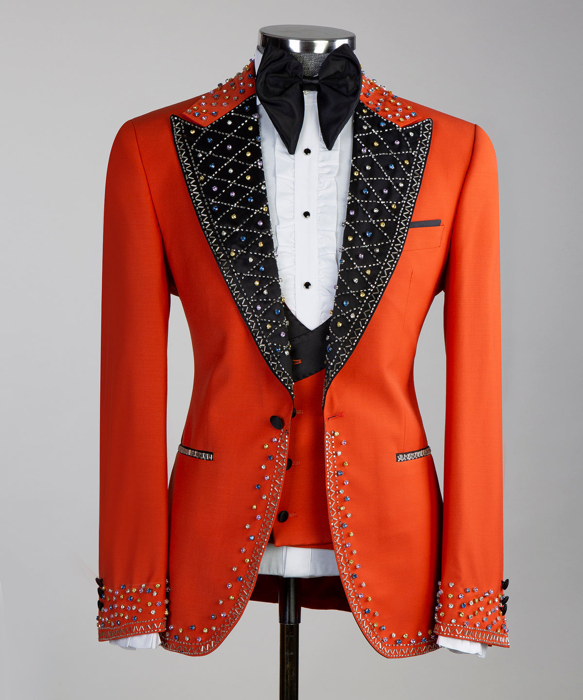 Jewelry Ornament Tuxedo Orange II