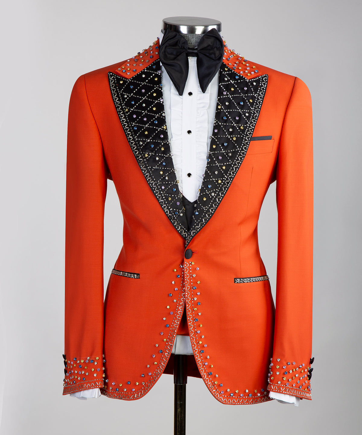 Jewelry Ornament Tuxedo – Orange II – view 2