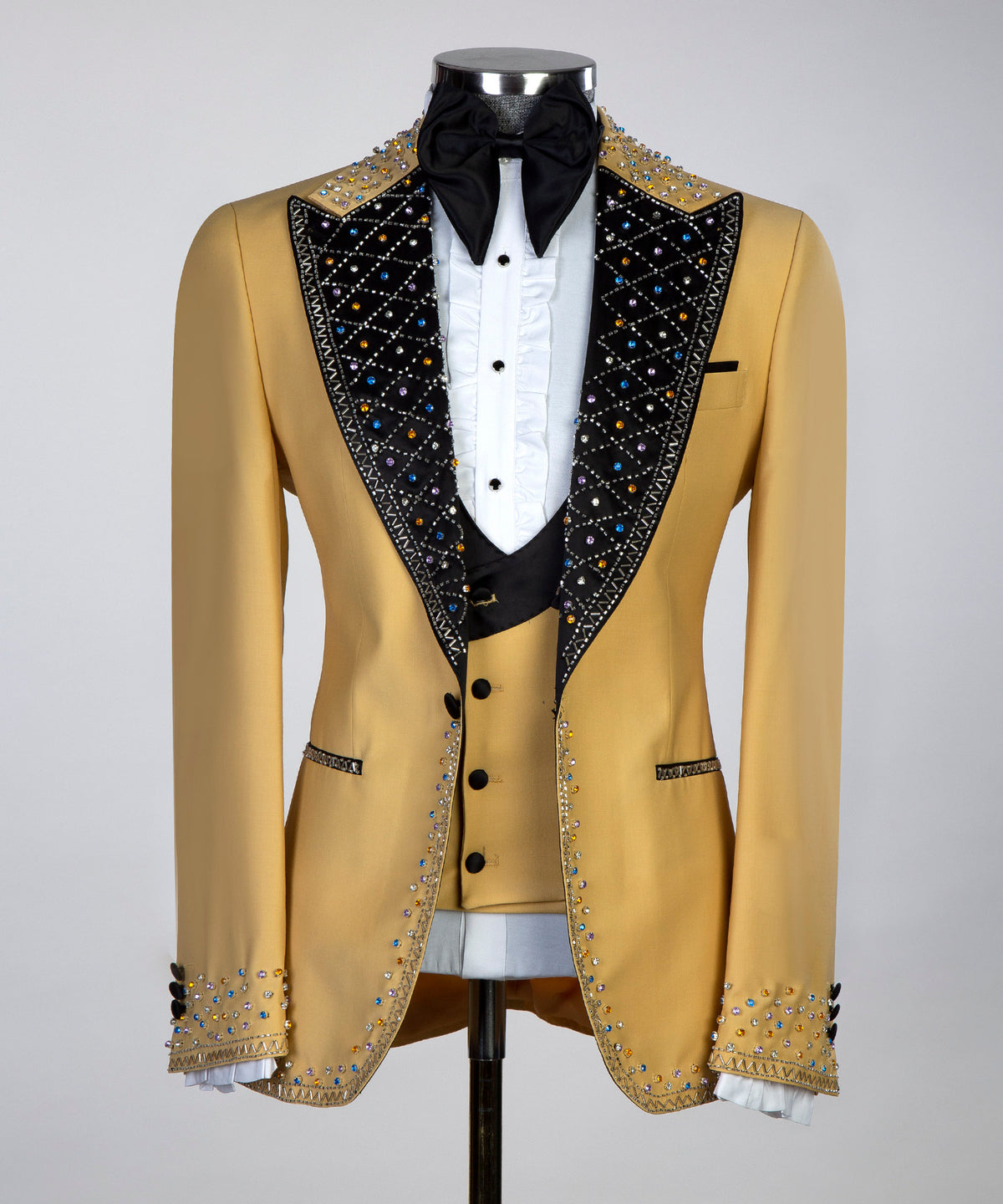 Jewelry Ornament Tuxedo Yellow III