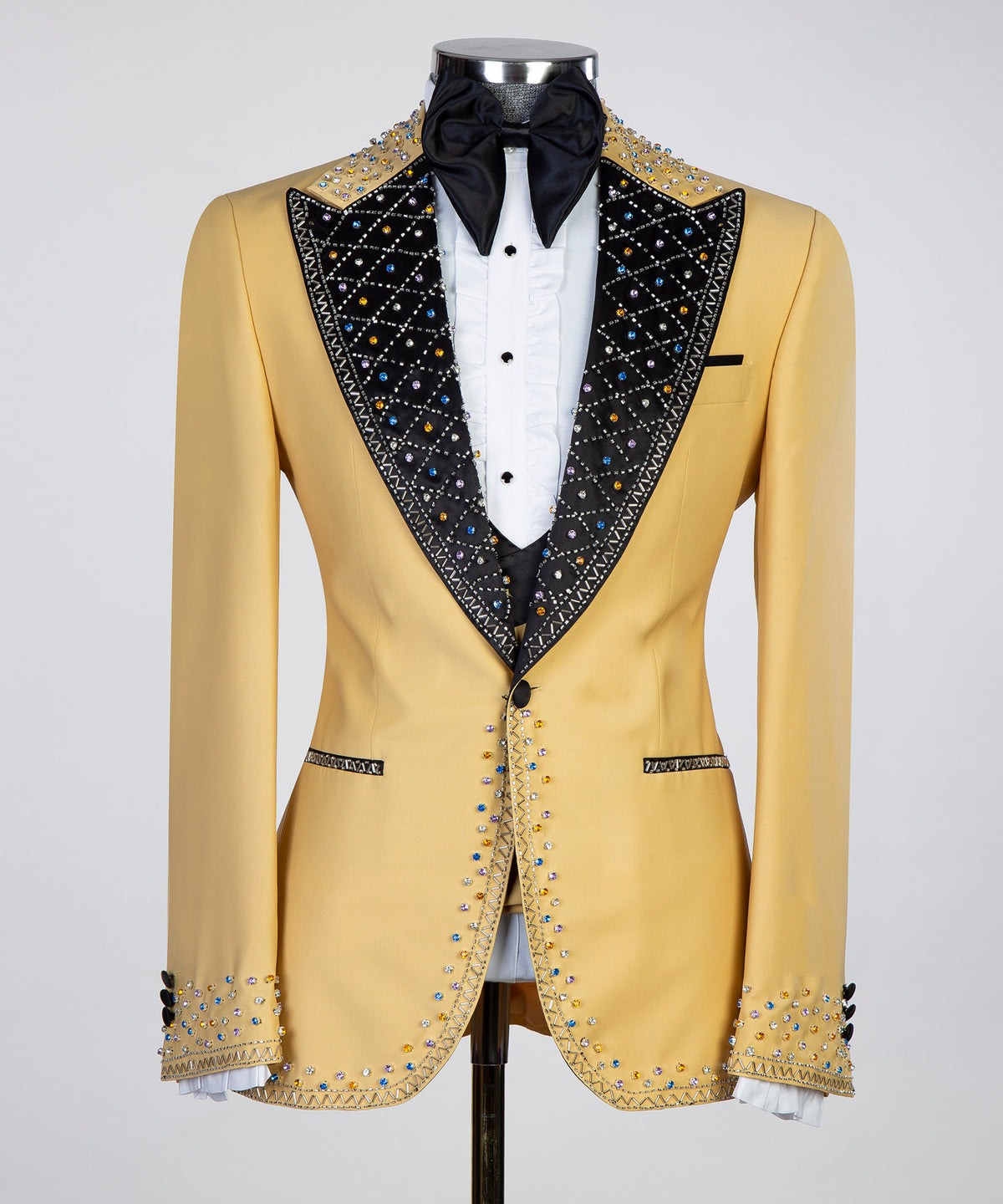Jewelry Ornament Tuxedo – Yellow III – view 2