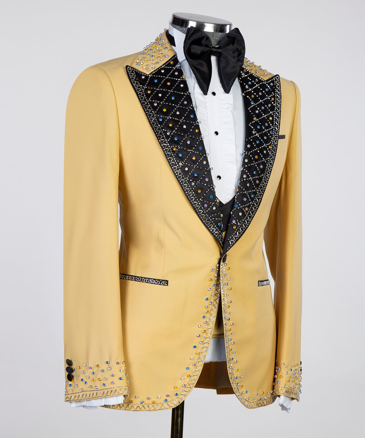 Jewelry Ornament Tuxedo – Yellow III – view 3