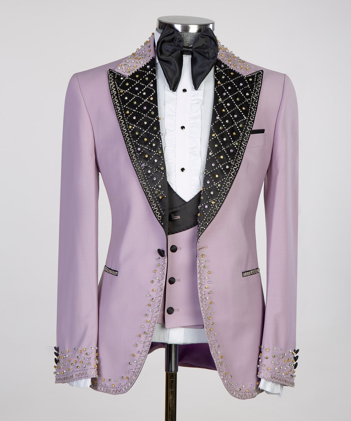 Jewelry Ornament Tuxedo Purple