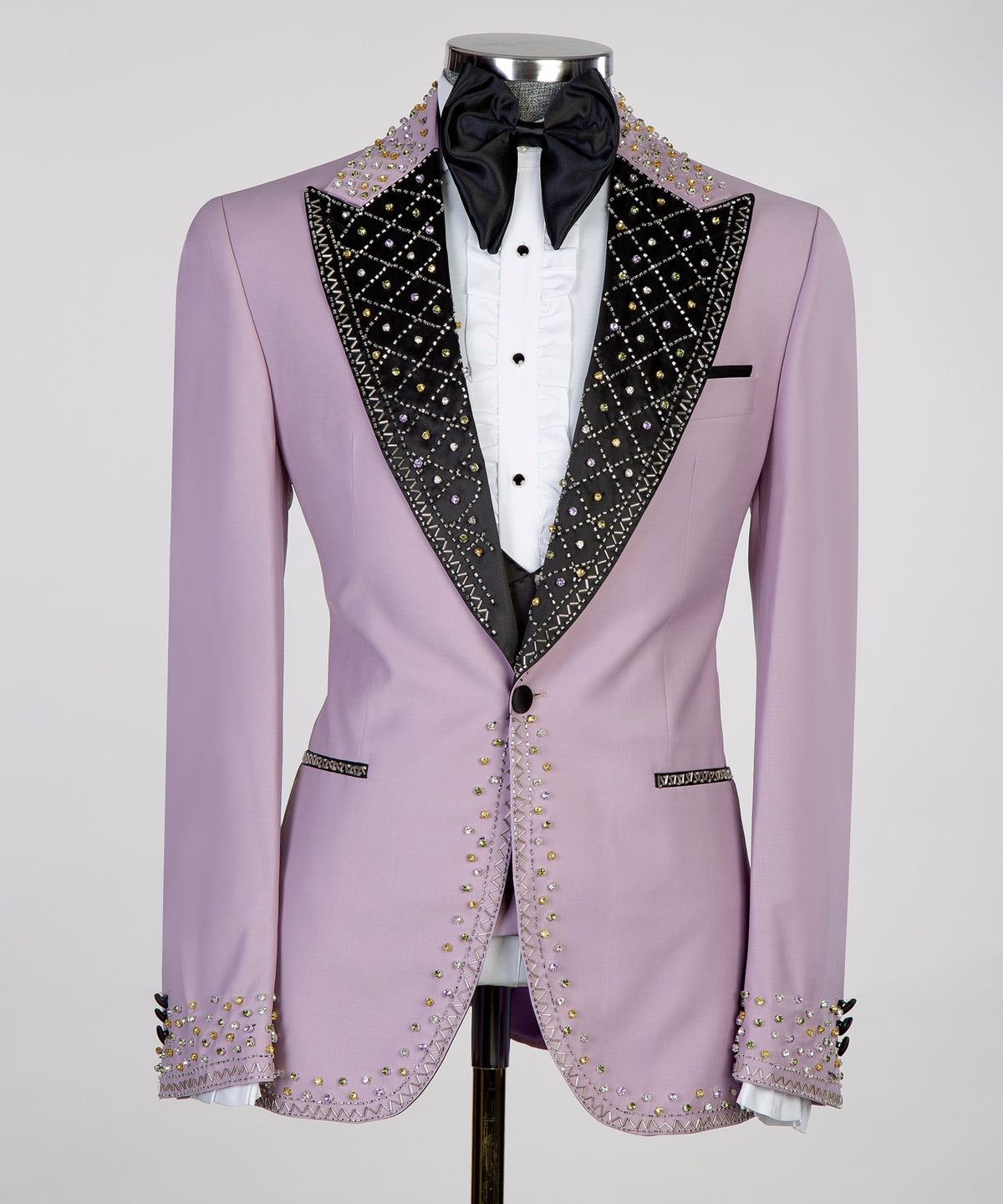 Jewelry Ornament Tuxedo – Purple – view 2