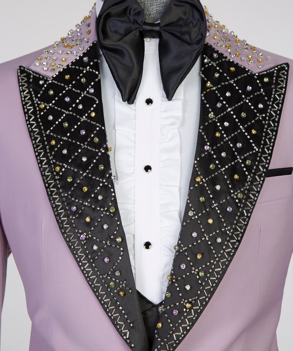 Jewelry Ornament Tuxedo – Purple – view 4