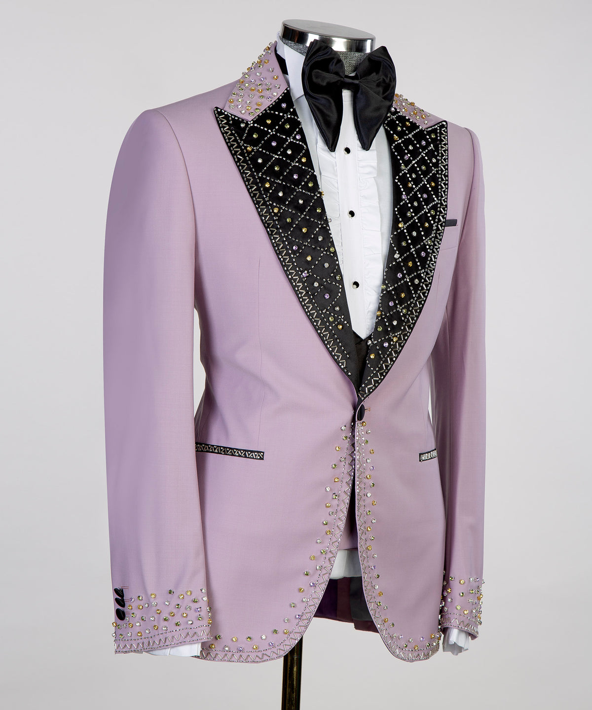 Jewelry Ornament Tuxedo – Purple – view 3