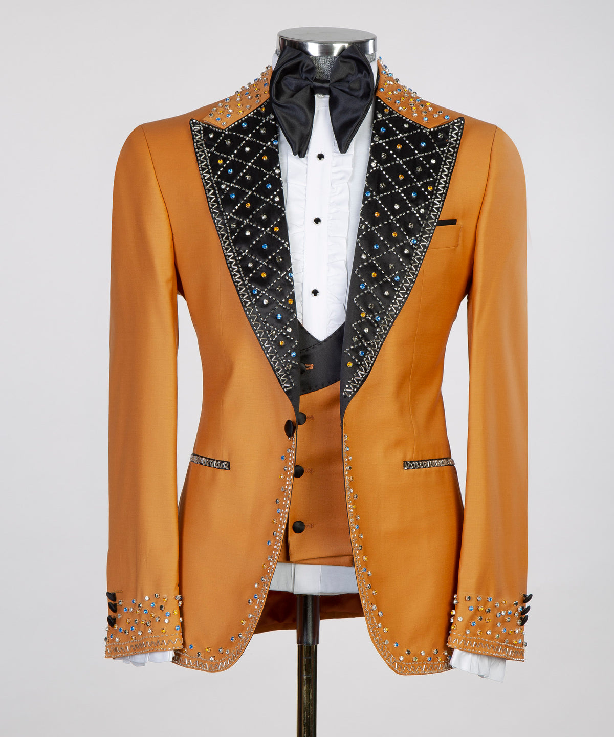 Jewelry Ornament Tuxedo Orange