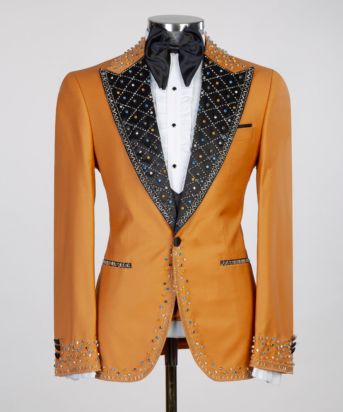 Jewelry Ornament Tuxedo – Orange – view 2