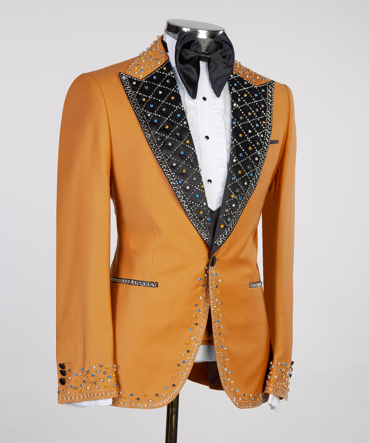 Jewelry Ornament Tuxedo – Orange – view 3