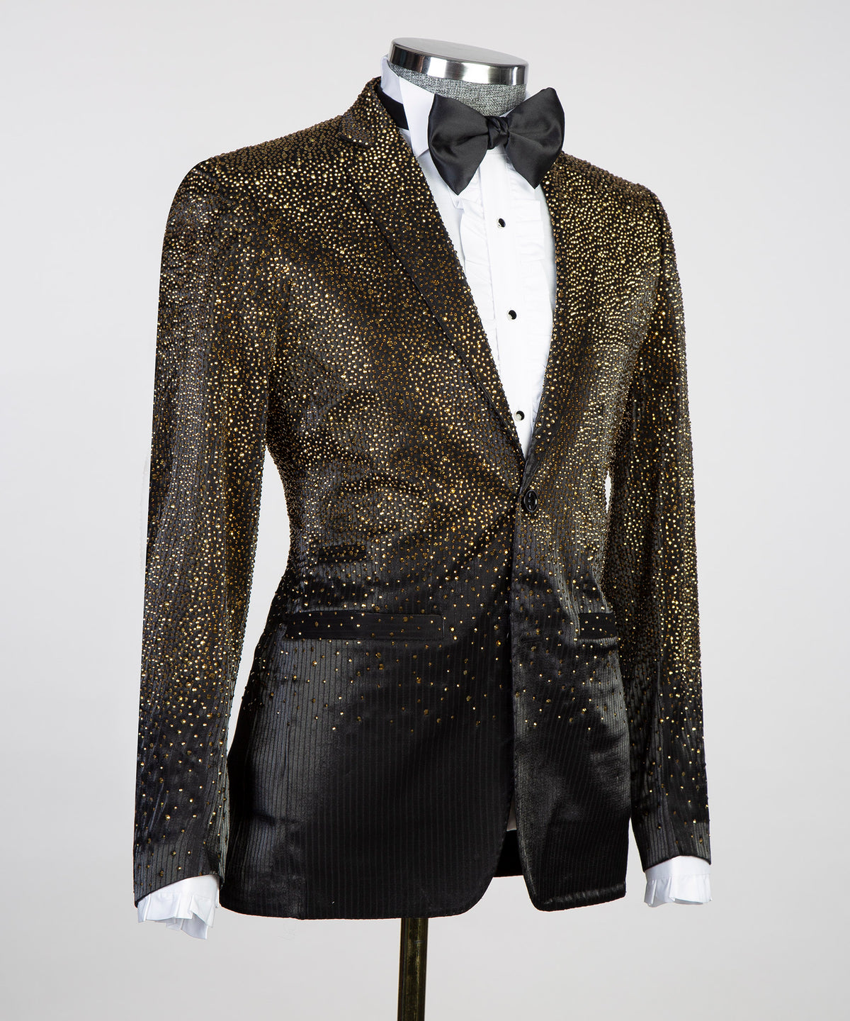 Jewelry Ornament Tuxedo – Black/Gold I – view 2