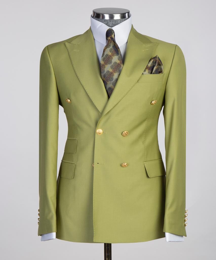 42R - Green DB – Harrells Menswear