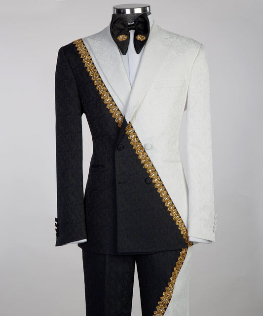 Diagonal Suit / GLD **SLIM FIT**