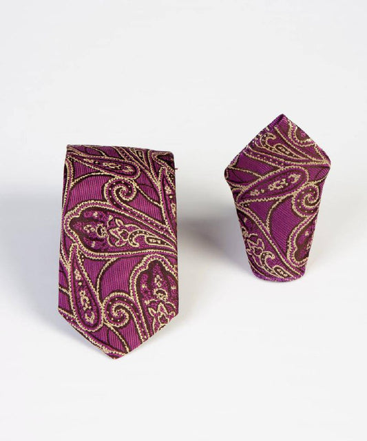 Tie & Pocket Square Set