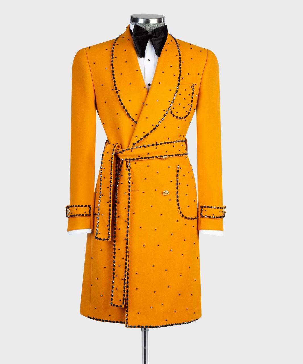 Pearl Ornament Coat Orange II