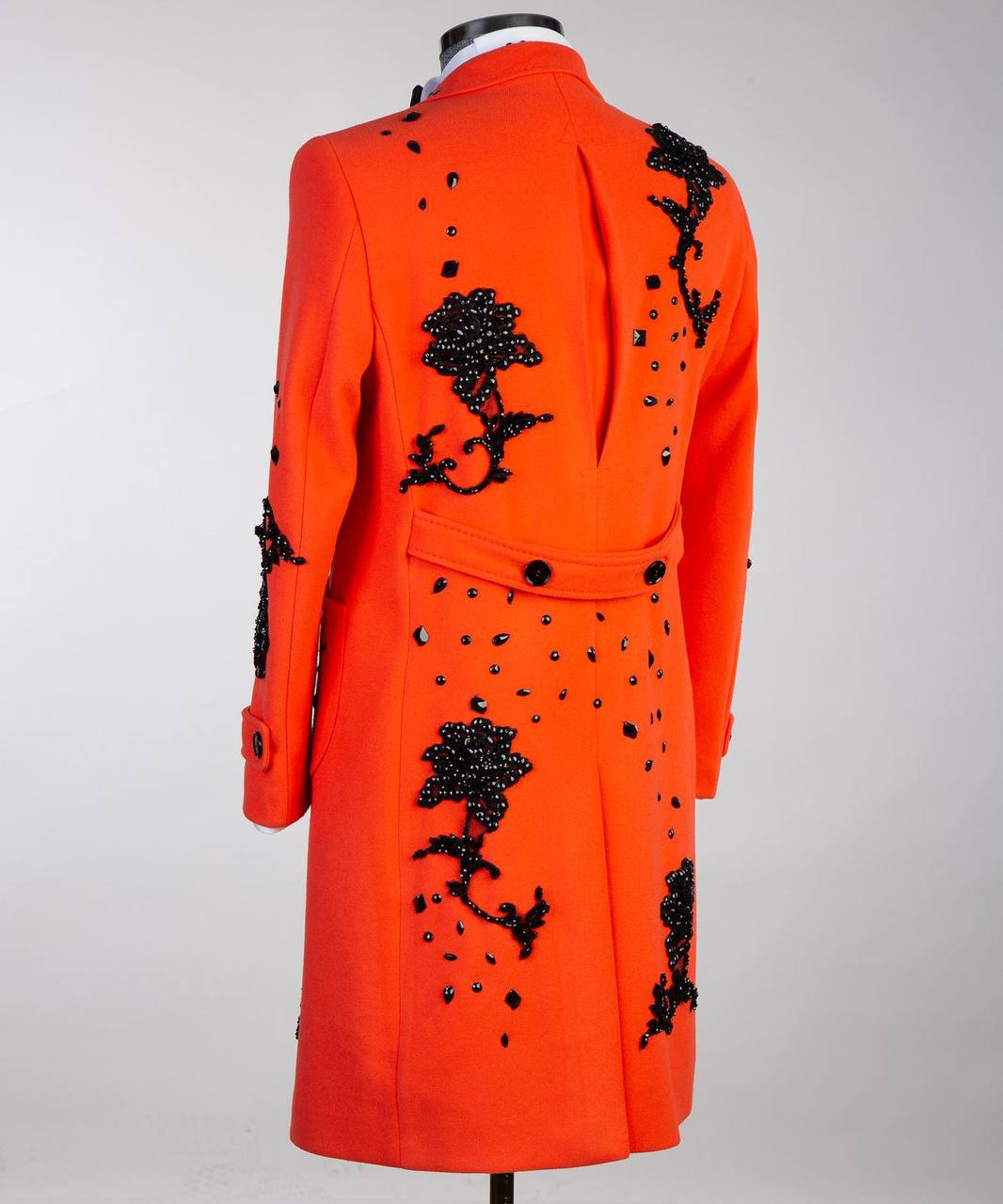 Pearl Ornament Coat – Orange I – view 4