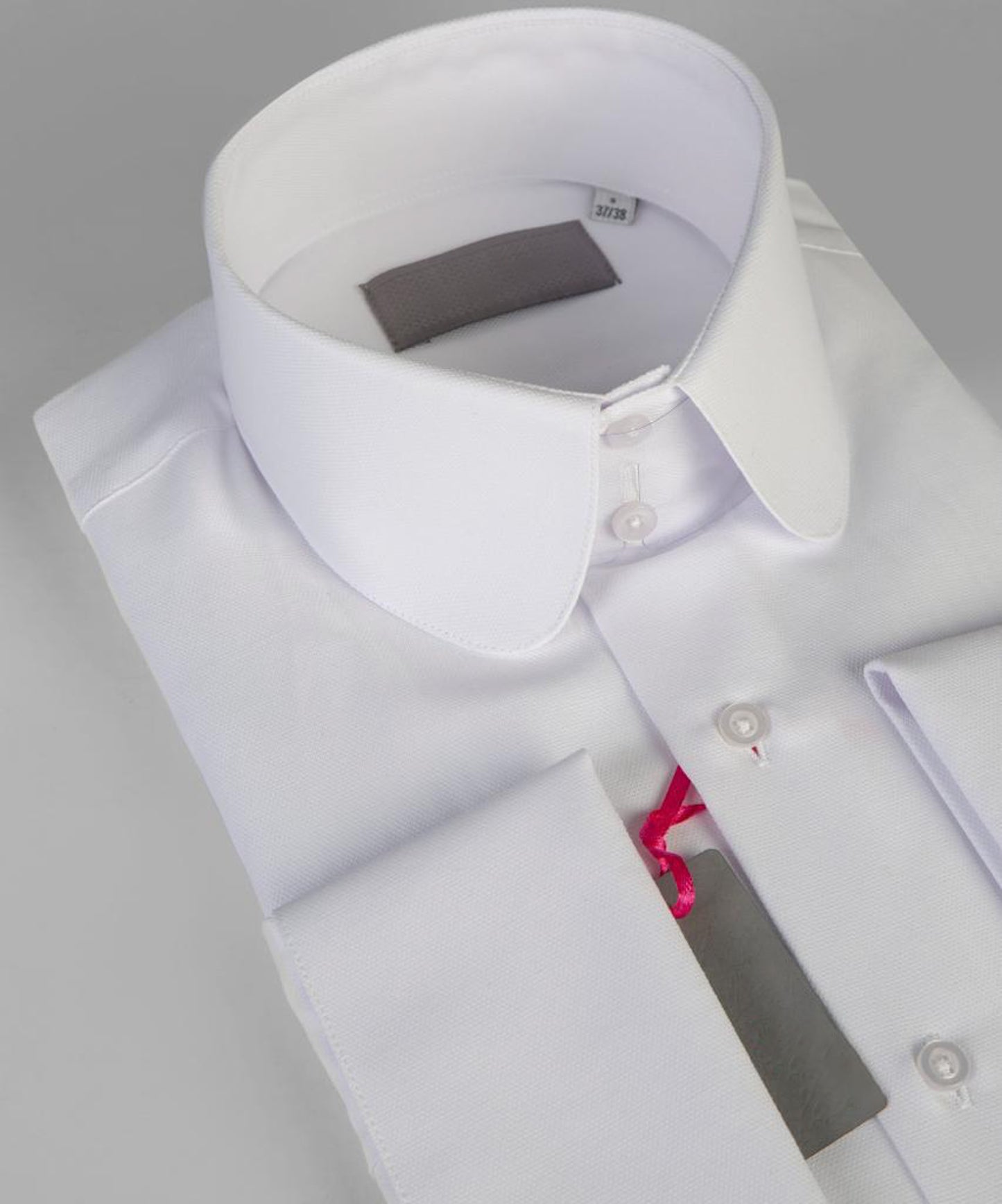 High Club Collar Shirt - 4 (White)