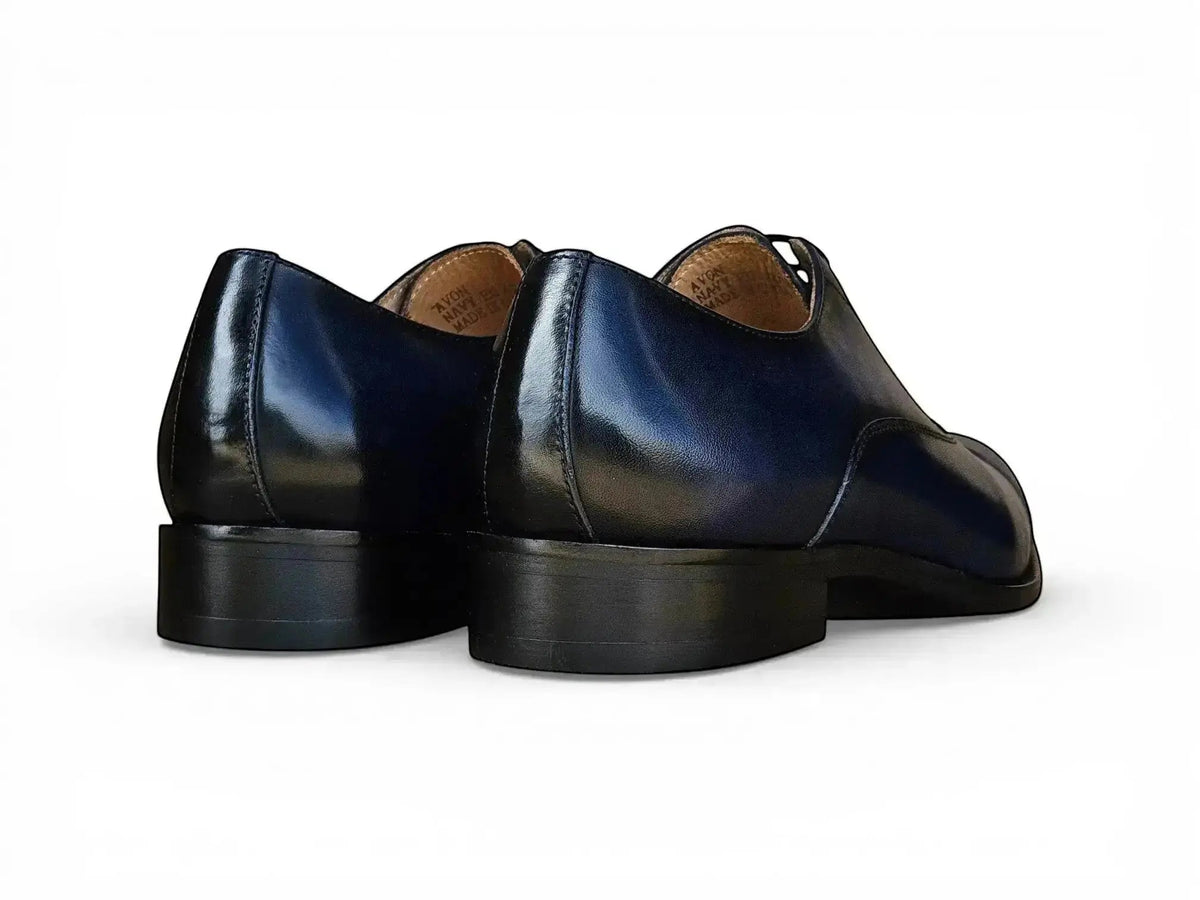 Avon Cap Toe Oxford in Leather Sole