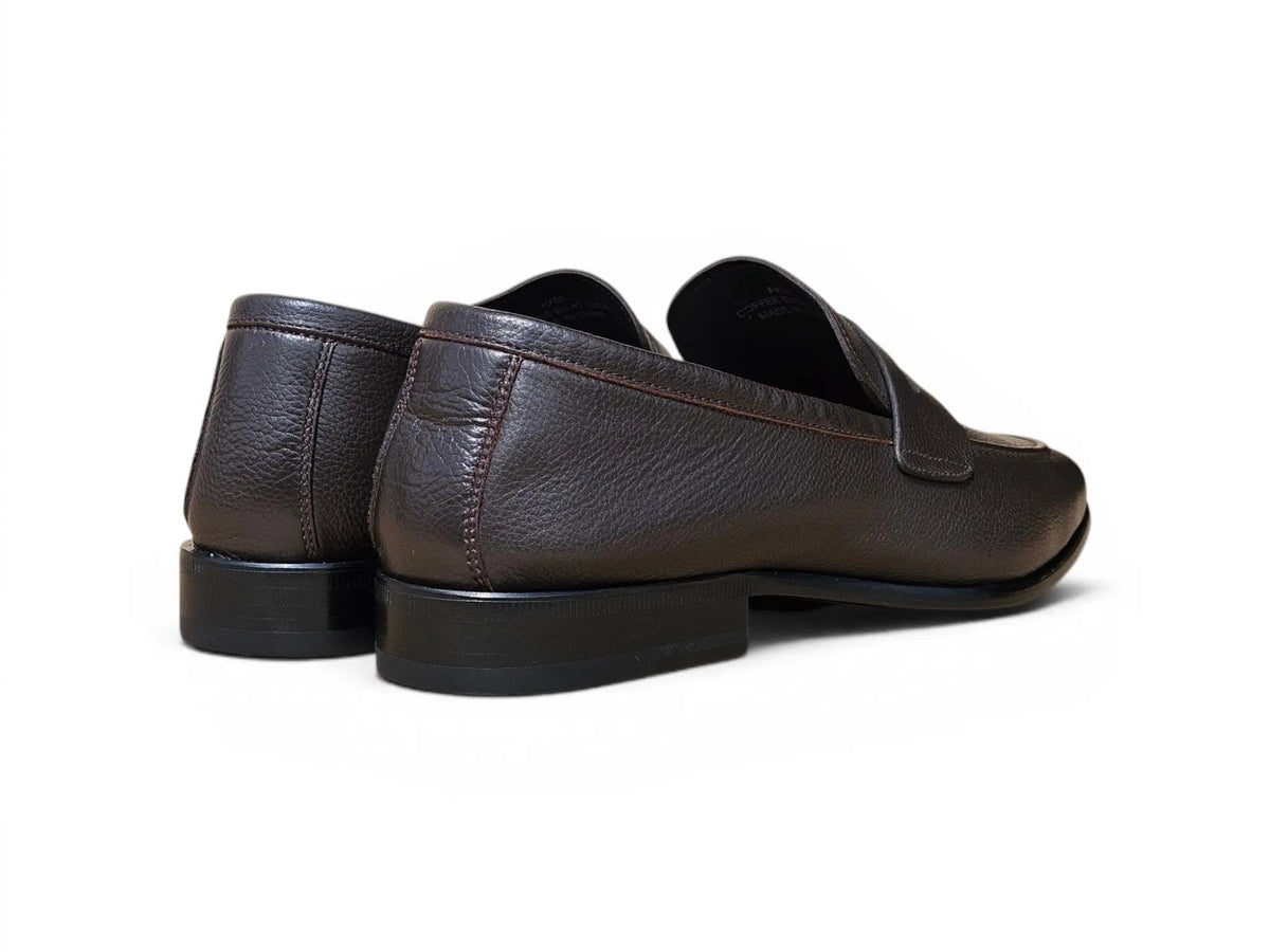 Axel Penny Loafer Tumble Leather