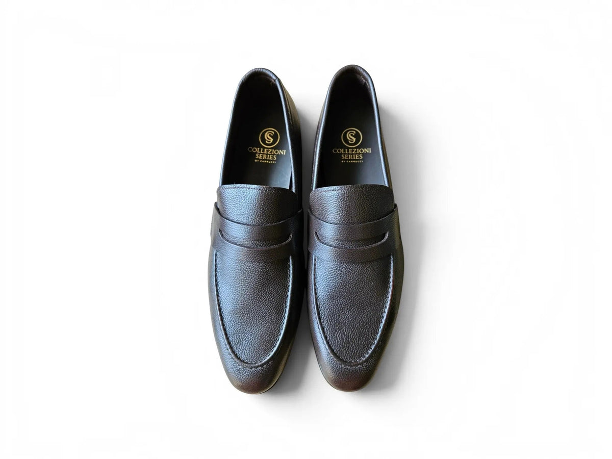 Axel Penny Loafer Tumble Leather