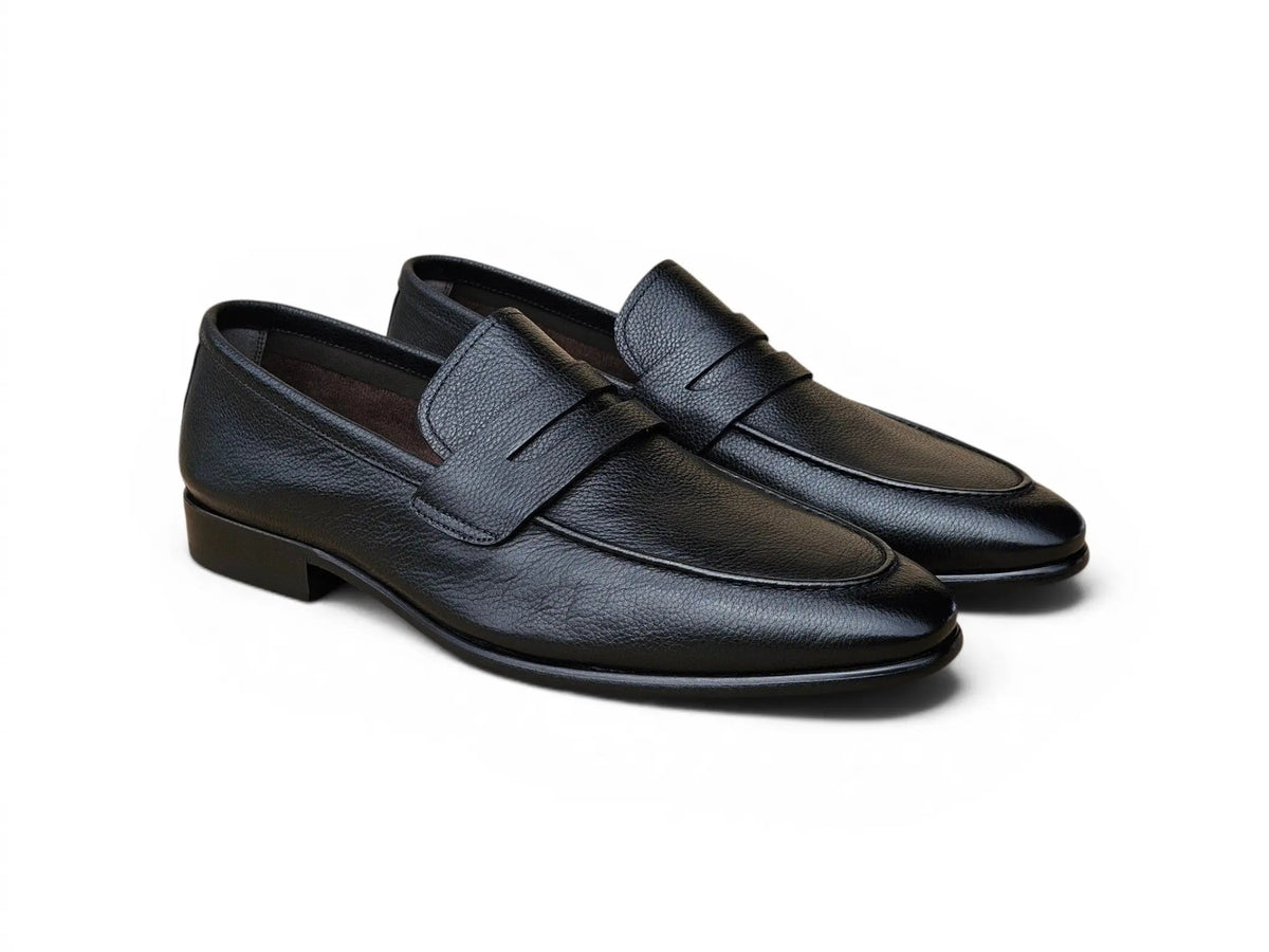 Axel Penny Loafer Tumble Leather